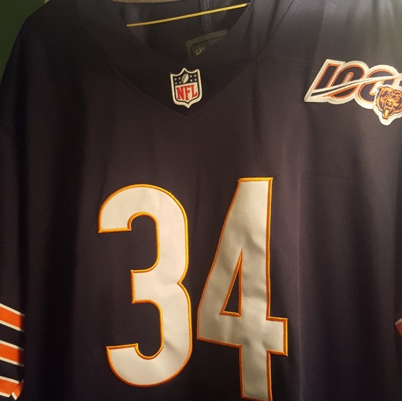 walter payton 100 year jersey